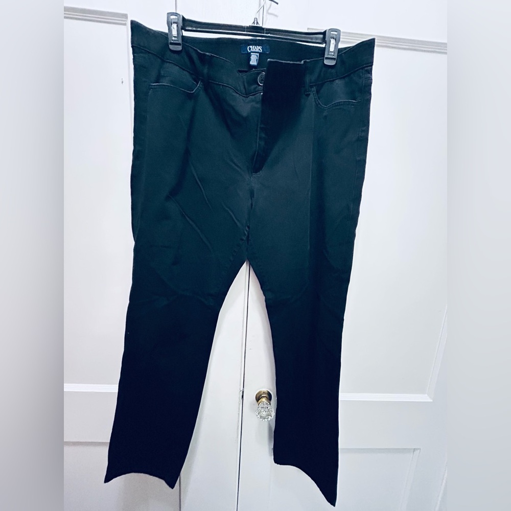 Chaps black jeans!